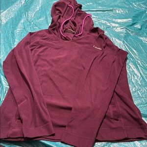 Columbia Purple Cowl Neck Sweater